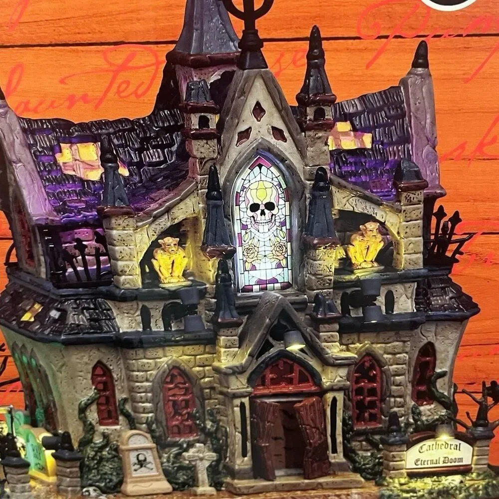 Lemax spooky town